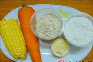 【Bread with Sauce】Carrot and Corn Bread with Oats Cooking Steps