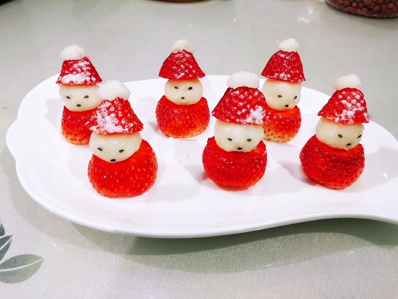 Strawberry Santa Claus