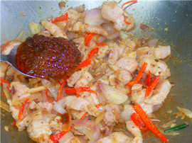 Home-style Dishes@@Malaysian Cuisine~~Nyonya Shrimp Paste Pork Cooking Steps