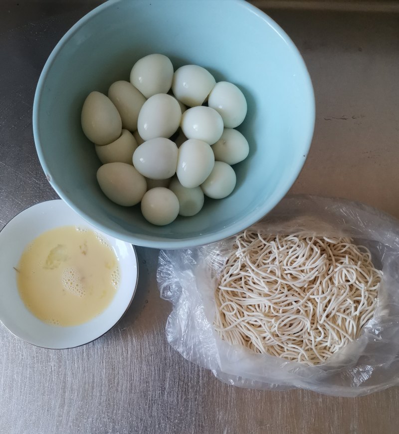 Wealthy with Quail Eggs - Cooking Steps