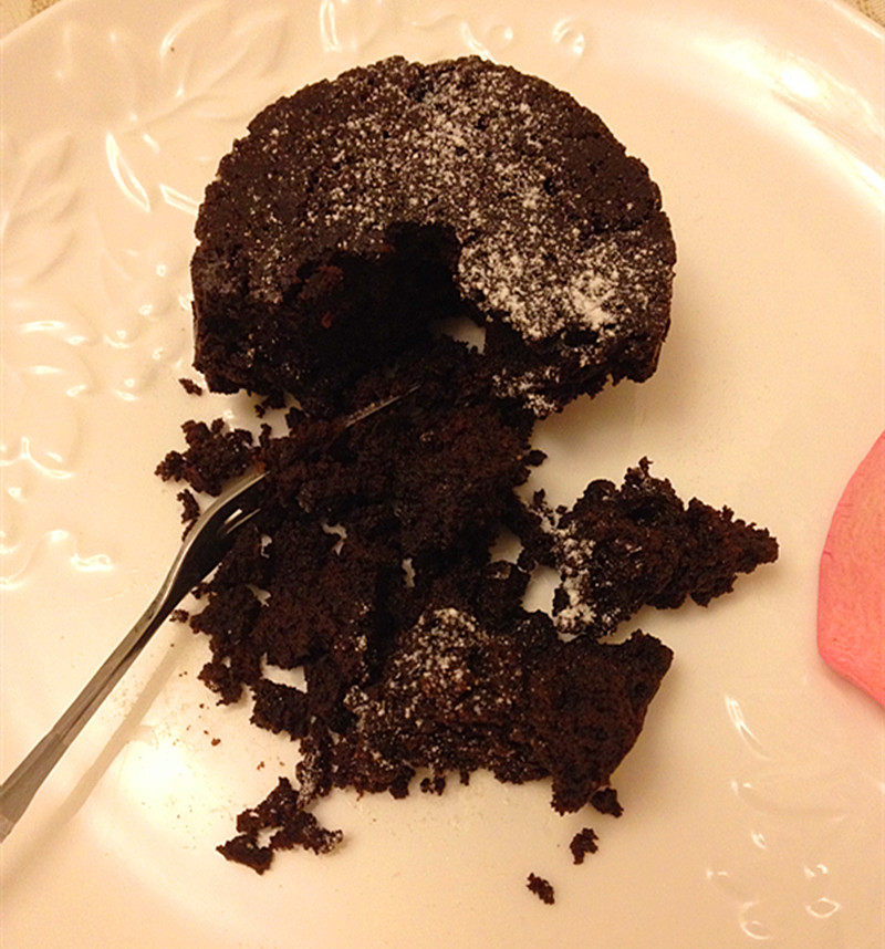 Air Fryer Chocolate Cake Cooking Steps