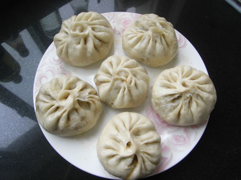 Steamed Three Delicacies Buns