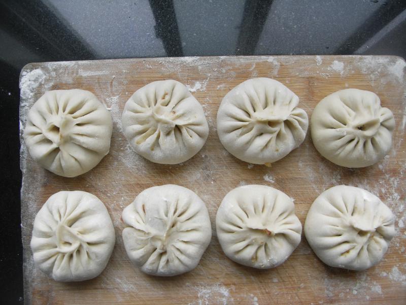 Steps to Make Steamed Three Delicacies Buns