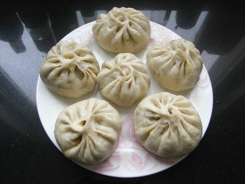 Steamed Three Delicacies Buns