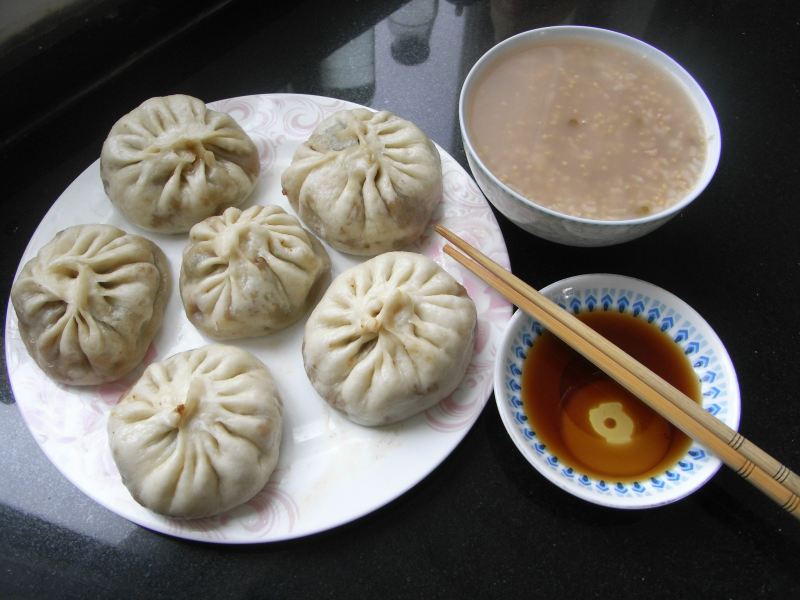 Steamed Three Delicacies Buns