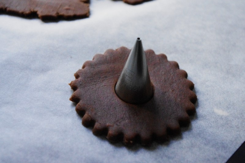 Cocoa QQ Biscuits Making Steps