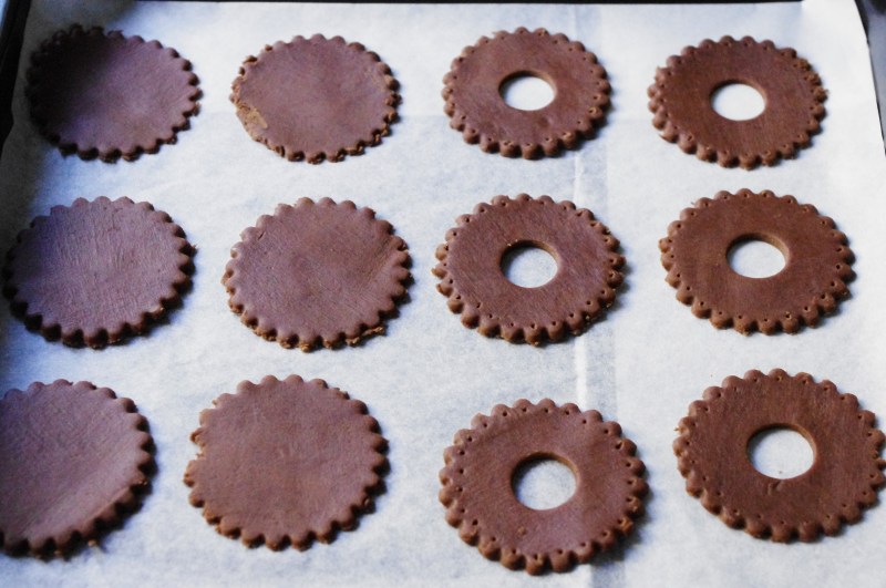 Cocoa QQ Biscuits Making Steps