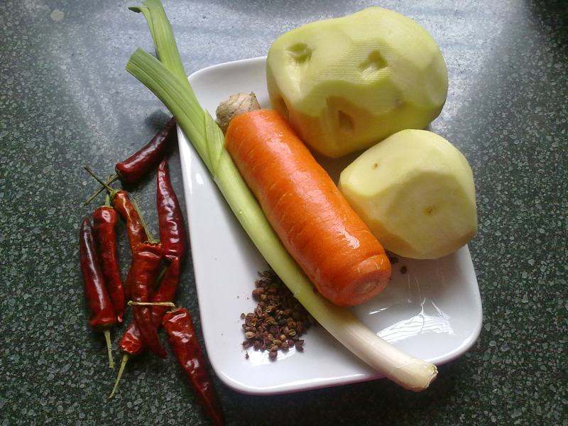 Steps for Making Boiled Fish Head