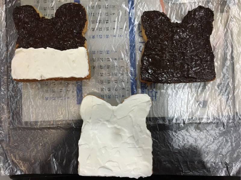 Steps for Making Cute Cat Toast