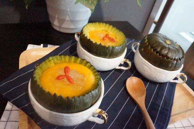 Pumpkin and Bird's Nest Congee