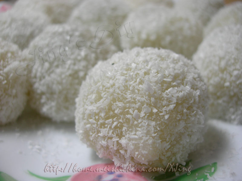 Crystal Glutinous Rice Cakes Making Steps