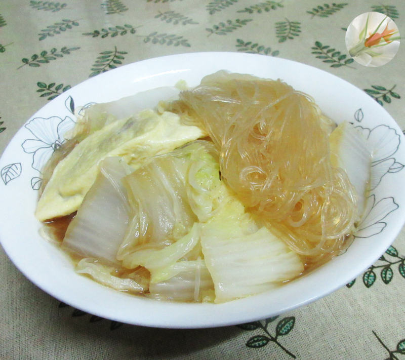 Napa Cabbage Dumpling Vermicelli