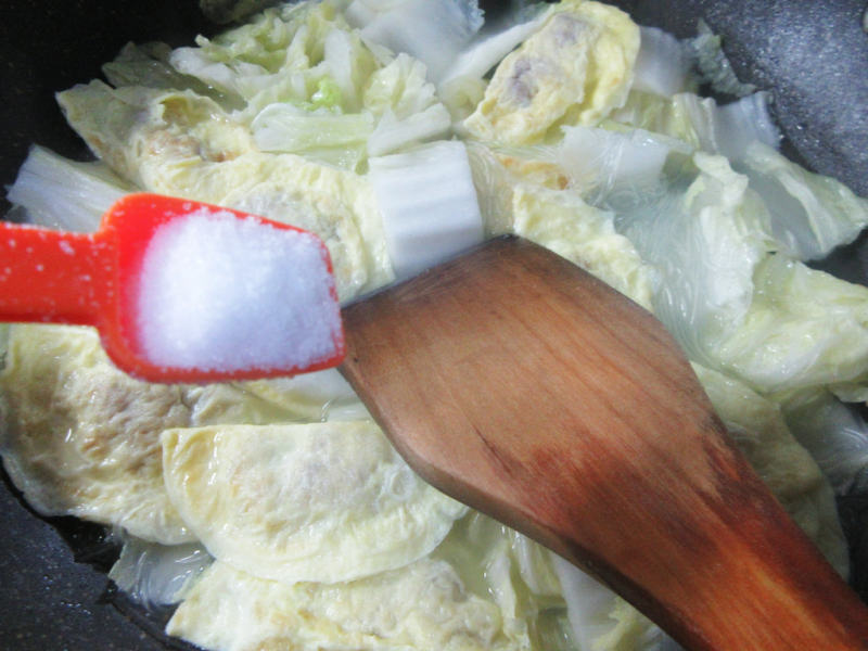 Step-by-Step Instructions for Napa Cabbage Dumpling Vermicelli