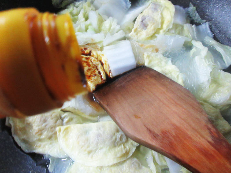 Step-by-Step Instructions for Napa Cabbage Dumpling Vermicelli