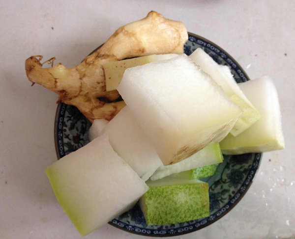 Summer Drink - Winter Melon Ginger Juice Preparation Steps