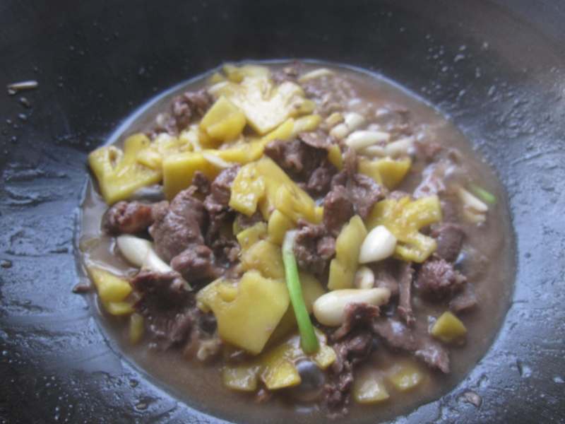 Beef and Pineapple Stir-Fry Steps