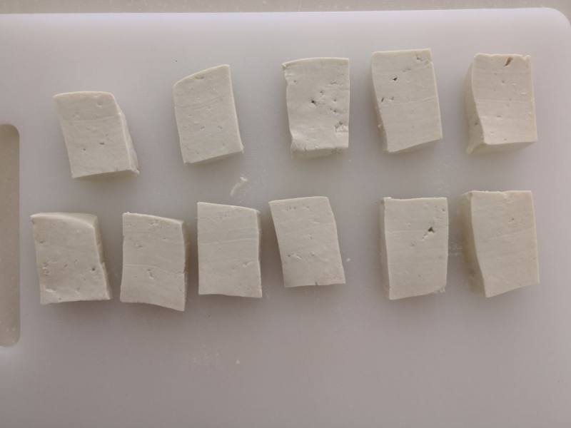 Steps for making Fried Tofu