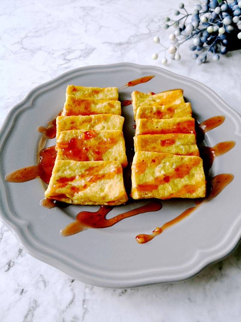 Steps for making Fried Tofu