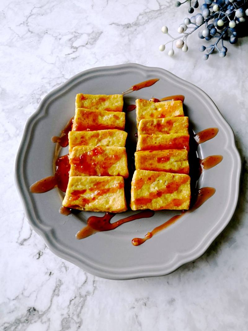 Steps for making Fried Tofu