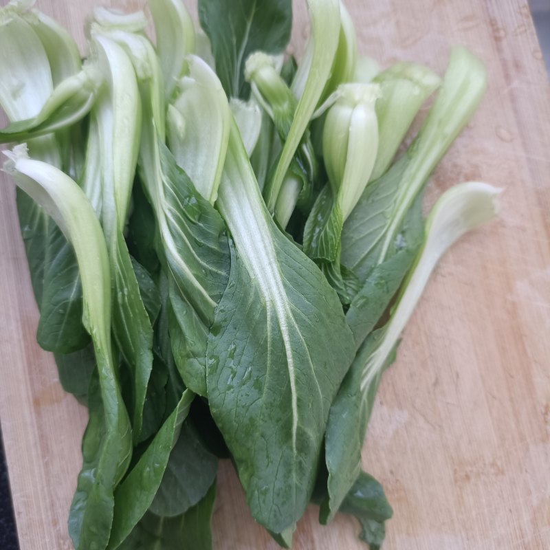 Steps for Making Canola Salad with Pork Heart