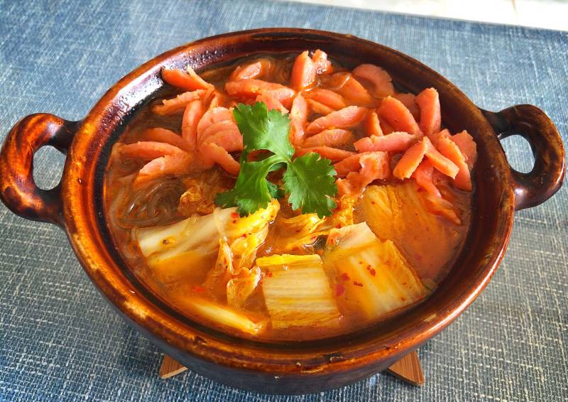 Stewed Cabbage with Sweet Potato Noodles