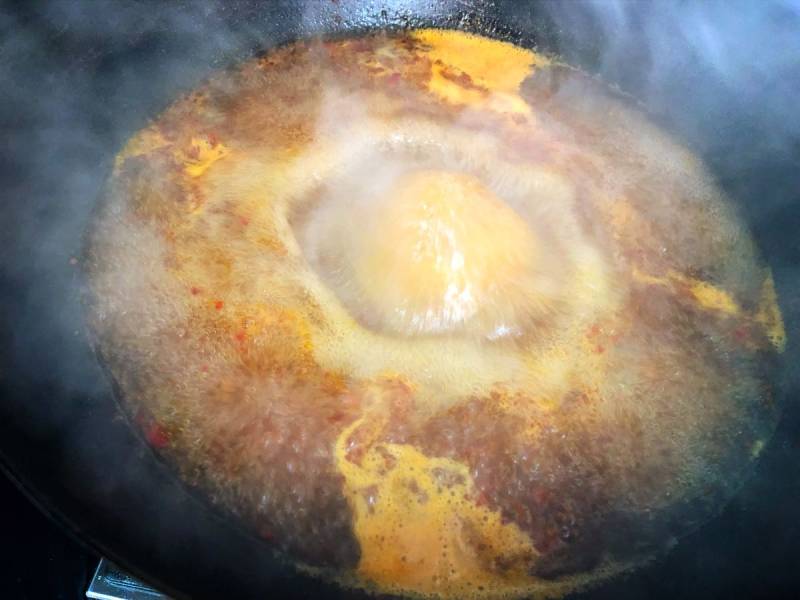 Steps to Cook Stewed Cabbage with Sweet Potato Noodles