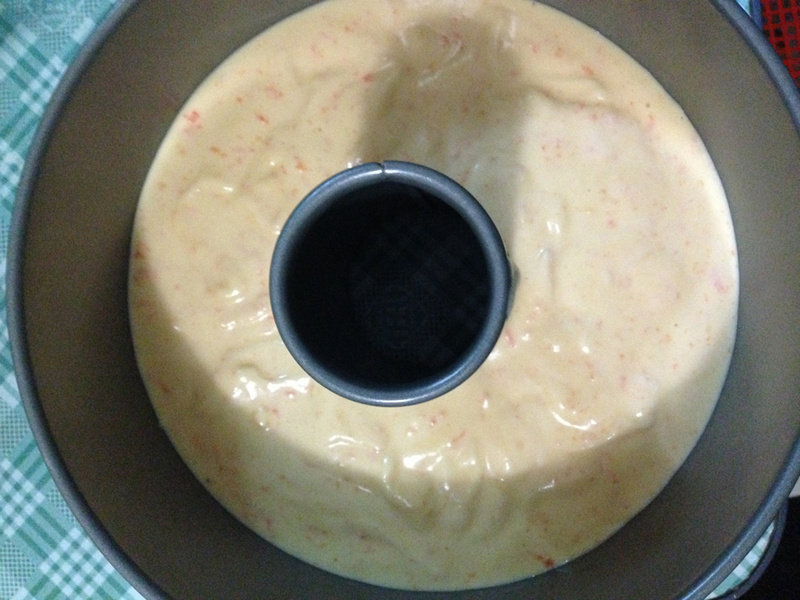 Steps for Making Carrot Chiffon Cake