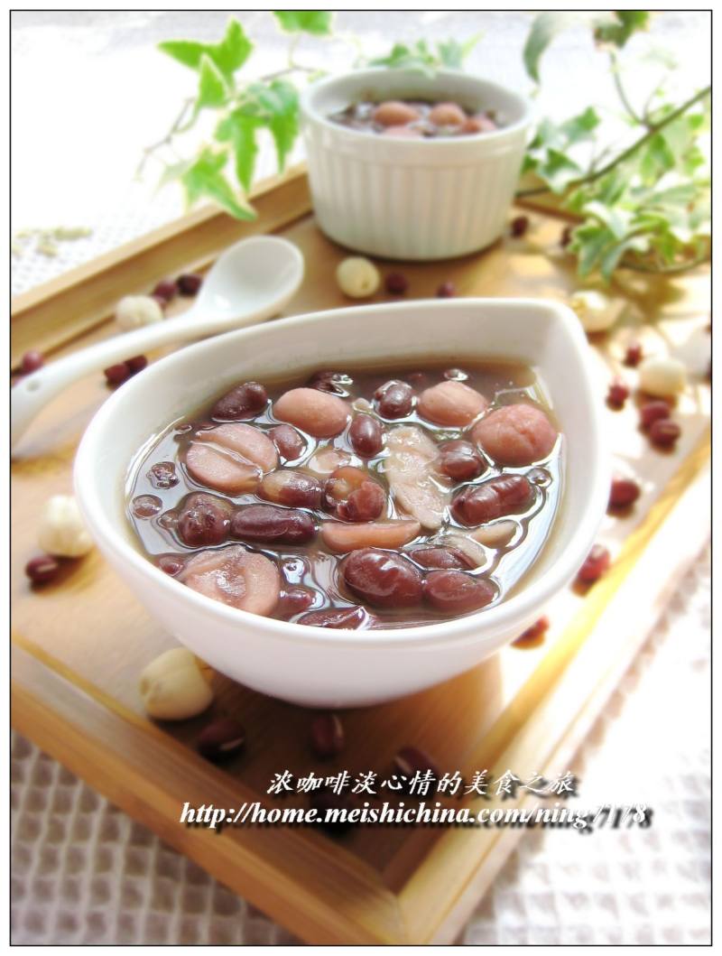 Calm the Mind, Nourish the Skin - Lily, Lotus Seed and Red Bean Soup