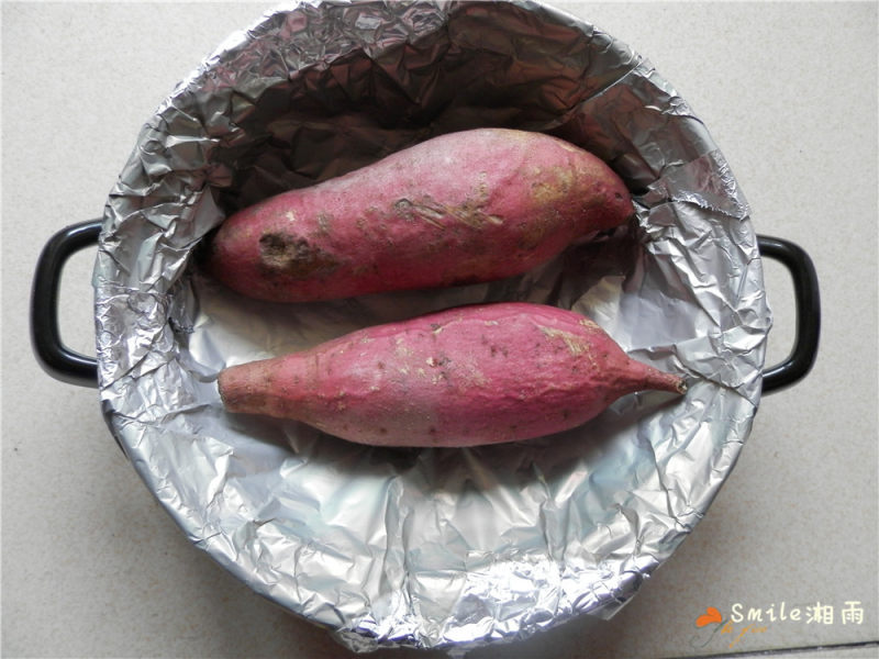 Steps to Make Clay Pot Roasted Sweet Potatoes