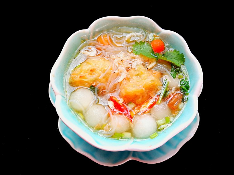 Winter Melon Ball and Shrimp Skin Soup