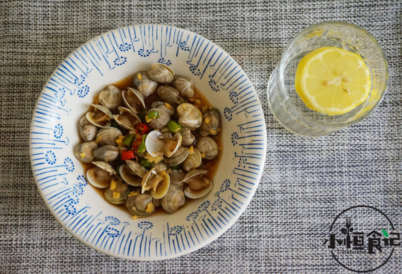 Marinated Clams - Refreshing and Appetizing Dish for Summer (Low-Temperature Freezing Method)