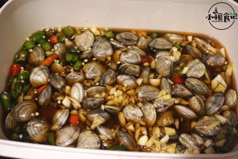 Marinated Clams - Refreshing and Appetizing Dish for Summer (Low-Temperature Freezing Method) Step by Step