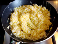 【Golden Wrapped Silver Egg Fried Rice】Cooking Steps