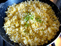 【Golden Wrapped Silver Egg Fried Rice】Cooking Steps