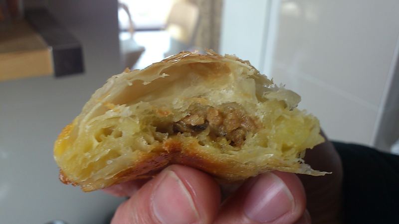 Steps to Make Curry Beef Puffs