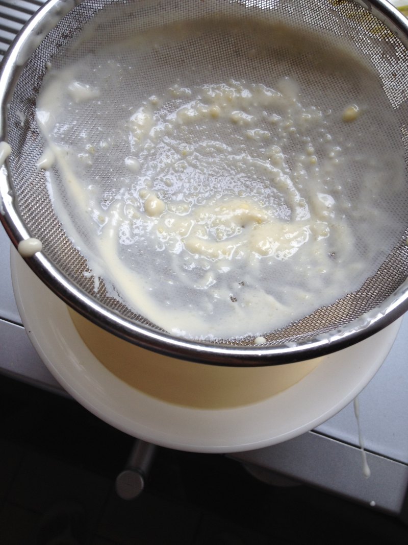 Steps for Making Durian Flavored Traditional Cheesecake