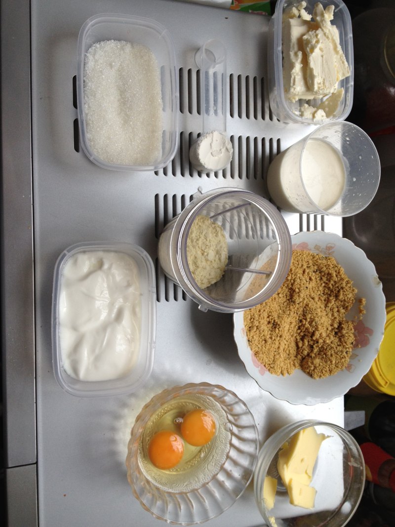 Steps for Making Durian Flavored Traditional Cheesecake