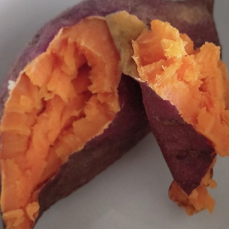 Family Version ~ Microwave Baked Sweet Potato