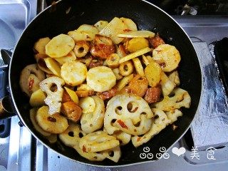 Family Style Spicy Hot Pot Cooking Steps