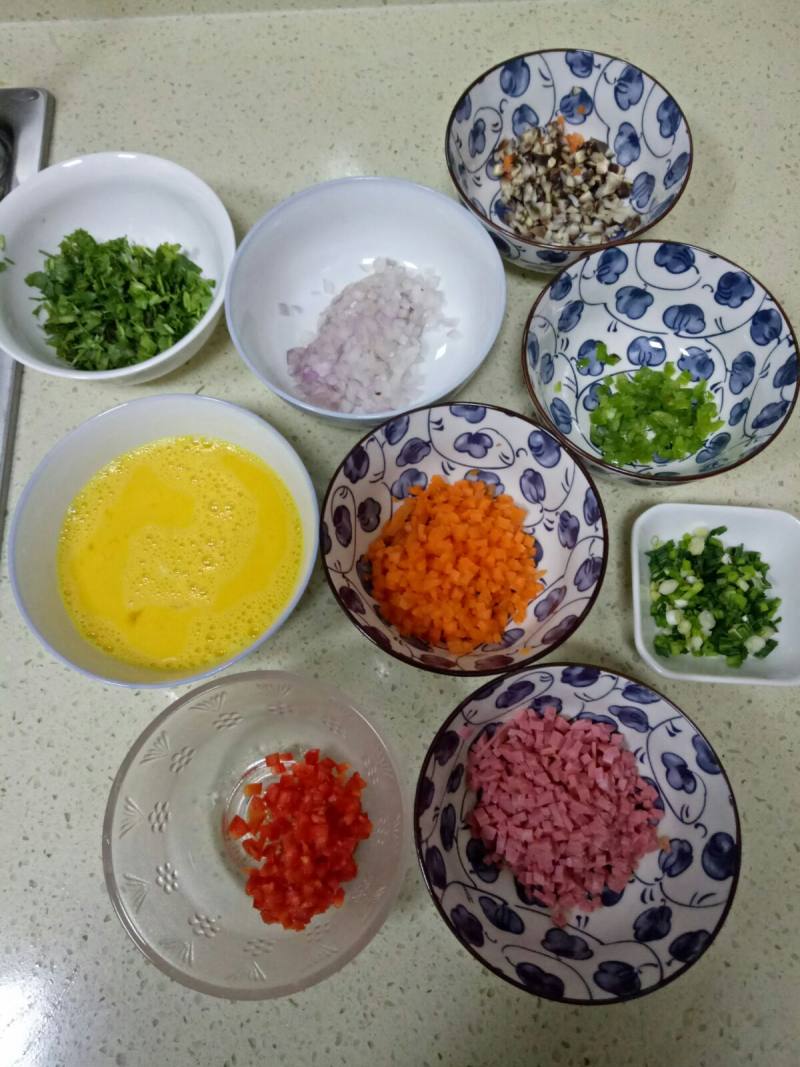 Fried Rice Cooking Steps