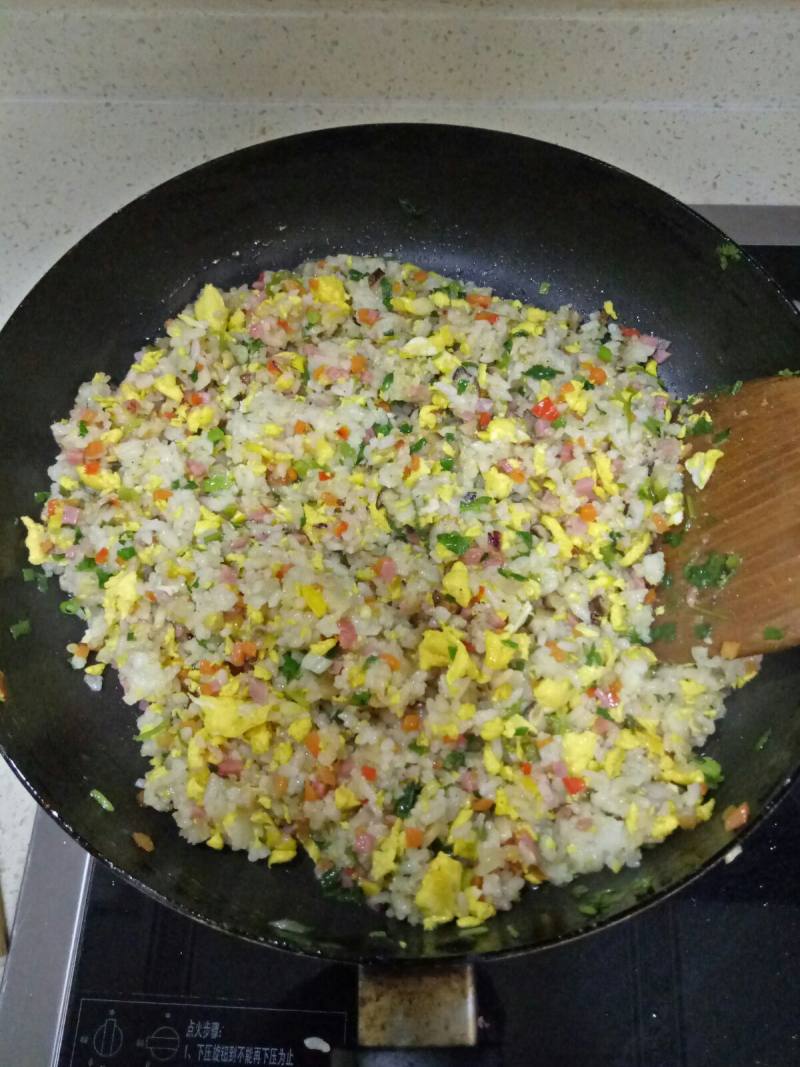 Fried Rice Cooking Steps