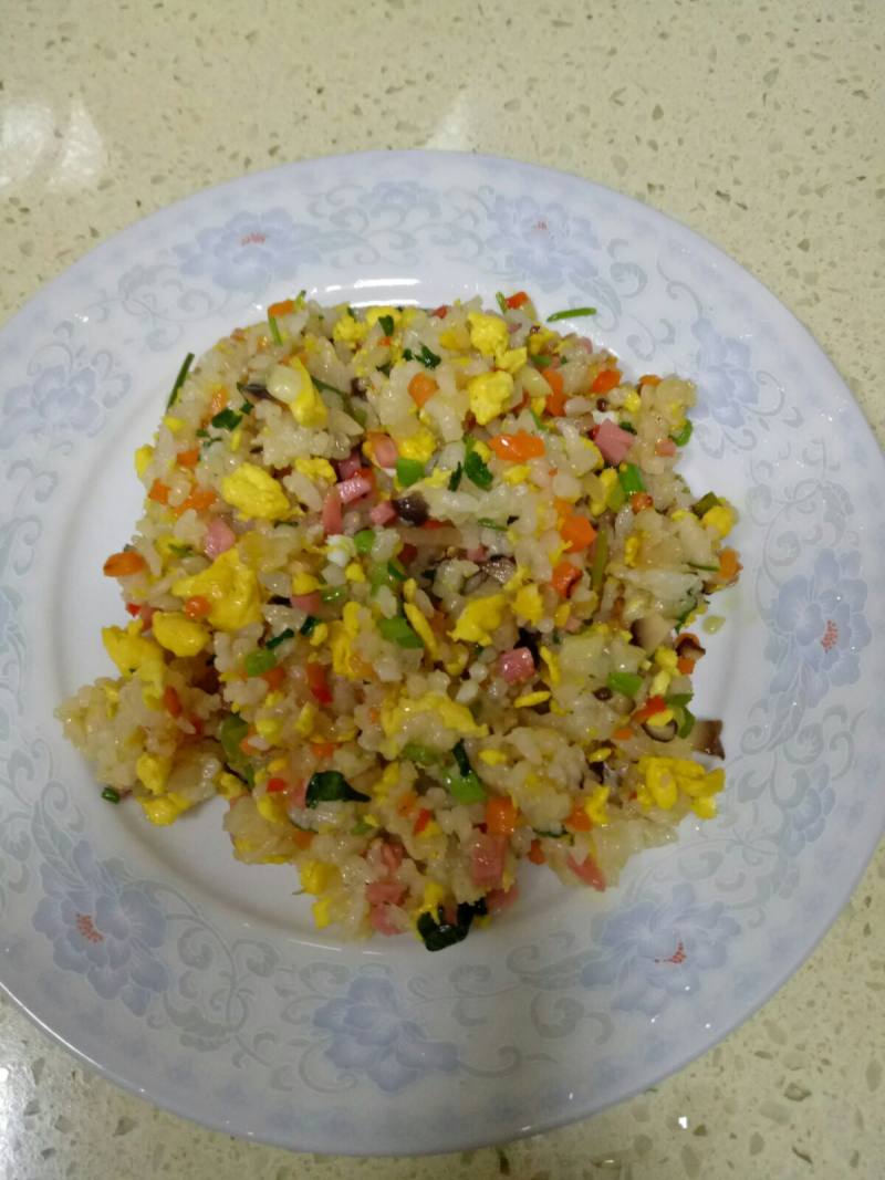 Fried Rice Cooking Steps