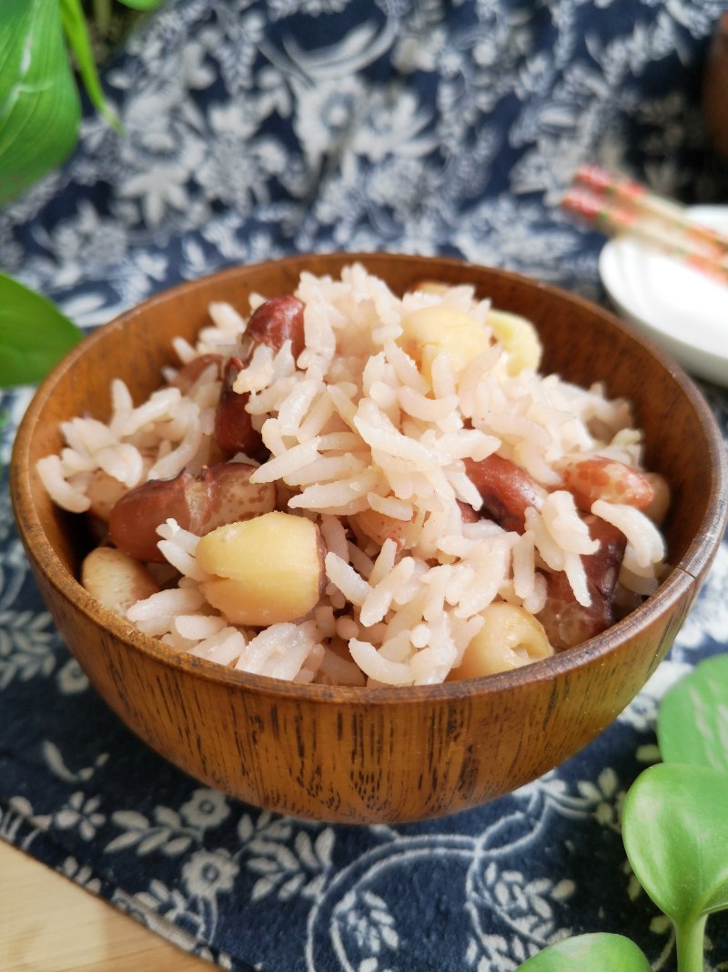 Flower Bean Lotus Seed Rice