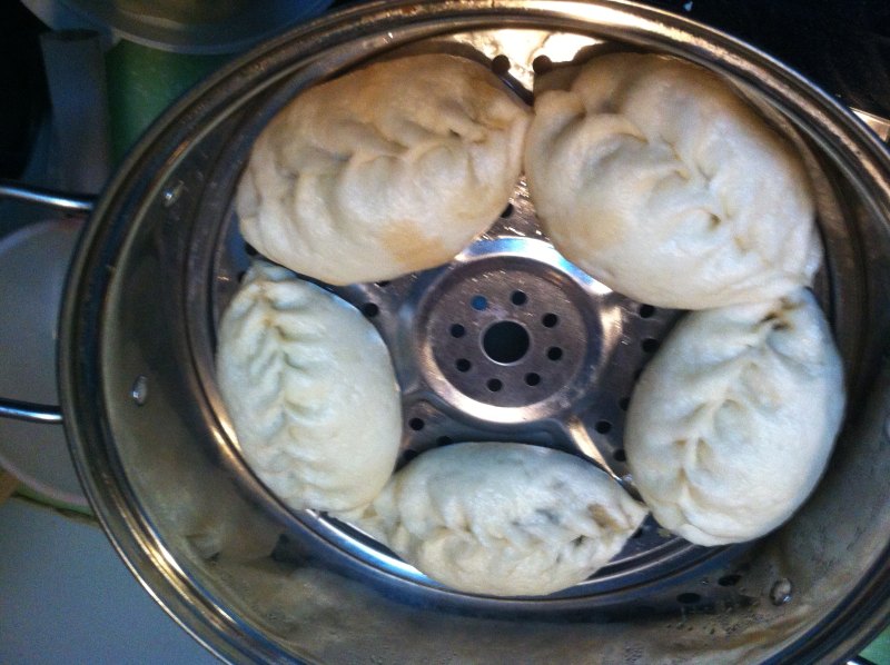 Steps for Making Garlic Chive Buns