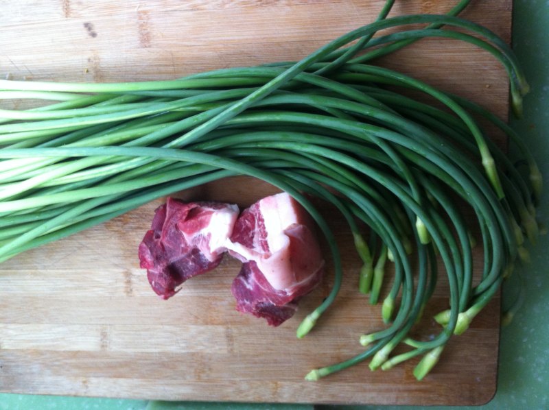 Steps for Making Garlic Chive Buns