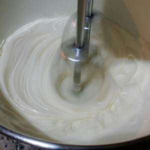 White Chocolate Mousse Making Steps