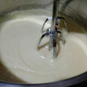 White Chocolate Mousse Making Steps