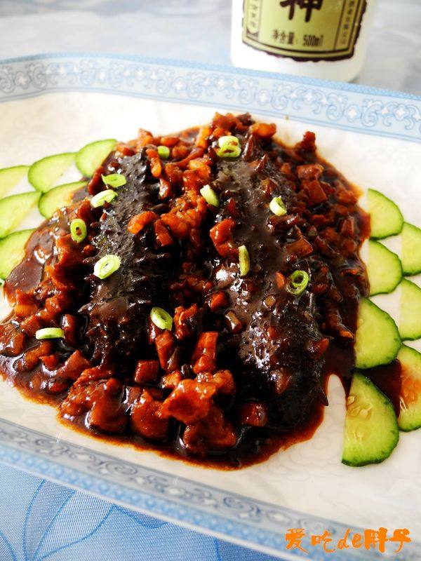 Lv Cuisine Delicacy - Minced Meat Sea Cucumber