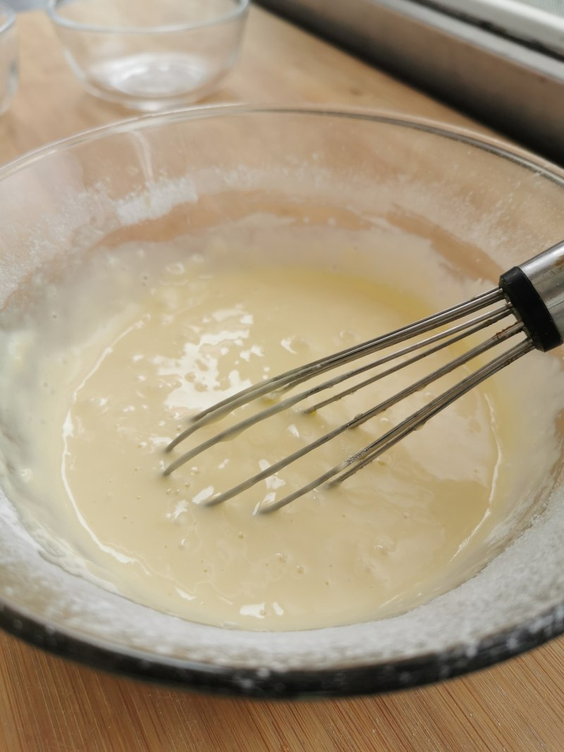 Coconut Waffle Making Steps