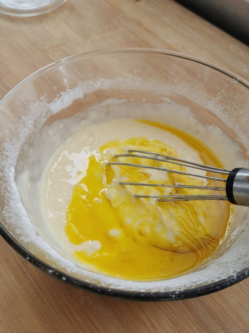 Coconut Waffle Making Steps